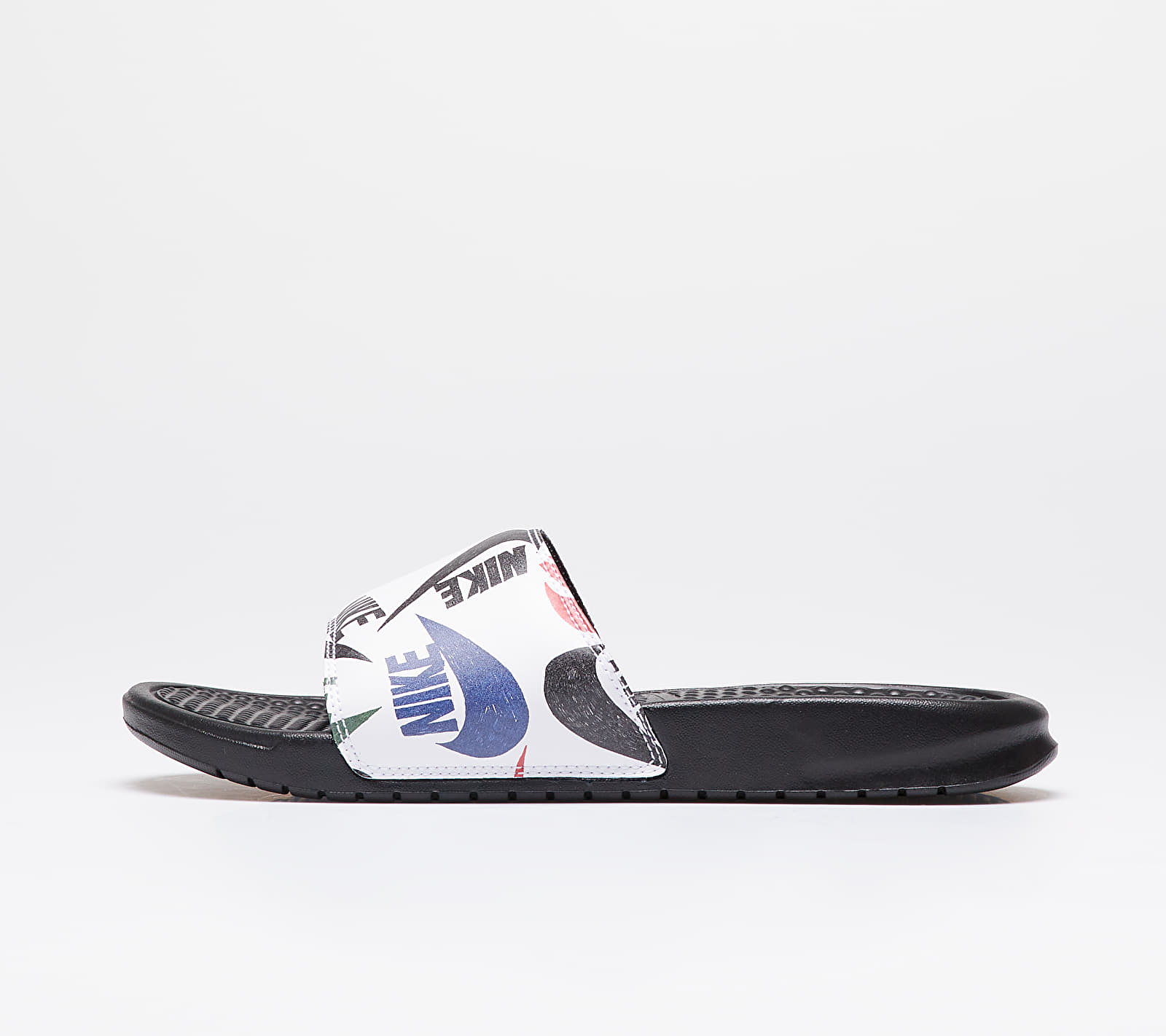 Nike Benassi Jdi Print Black/ Black-White-Multi-Color