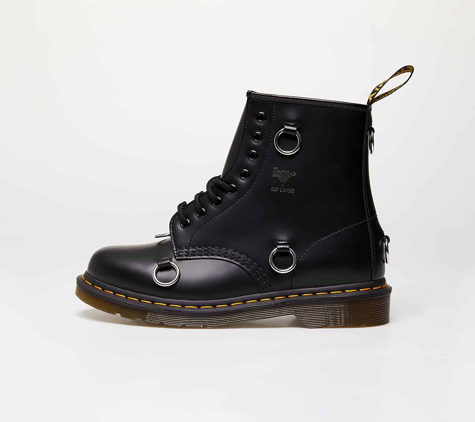 Dr.Martens x Raf Simons High Ring Black Cow Leather