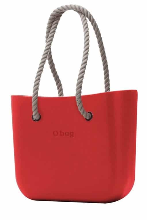 O bag kabelka Rosso s dlouhými provazovými držadly natural