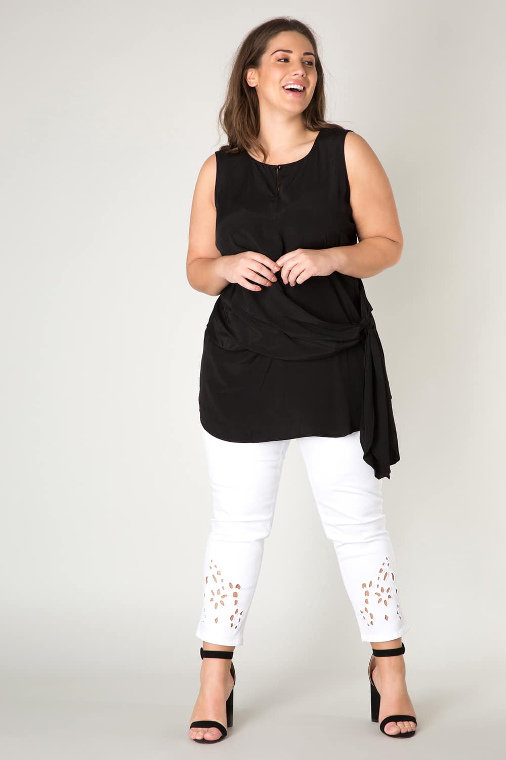 Yesta černá dámská tunika Jonetta