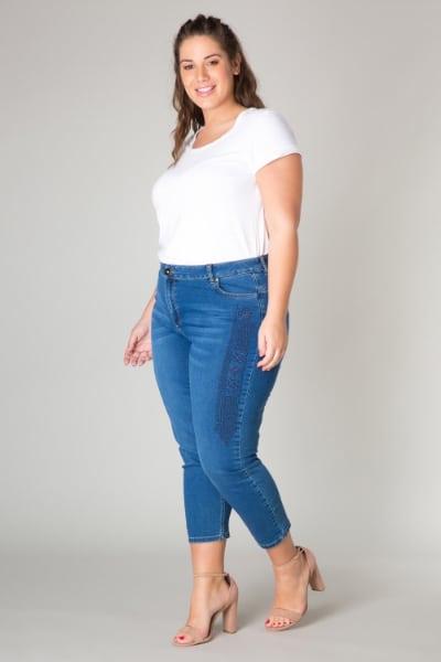 Yesta dámské modré džíny Joy Essential