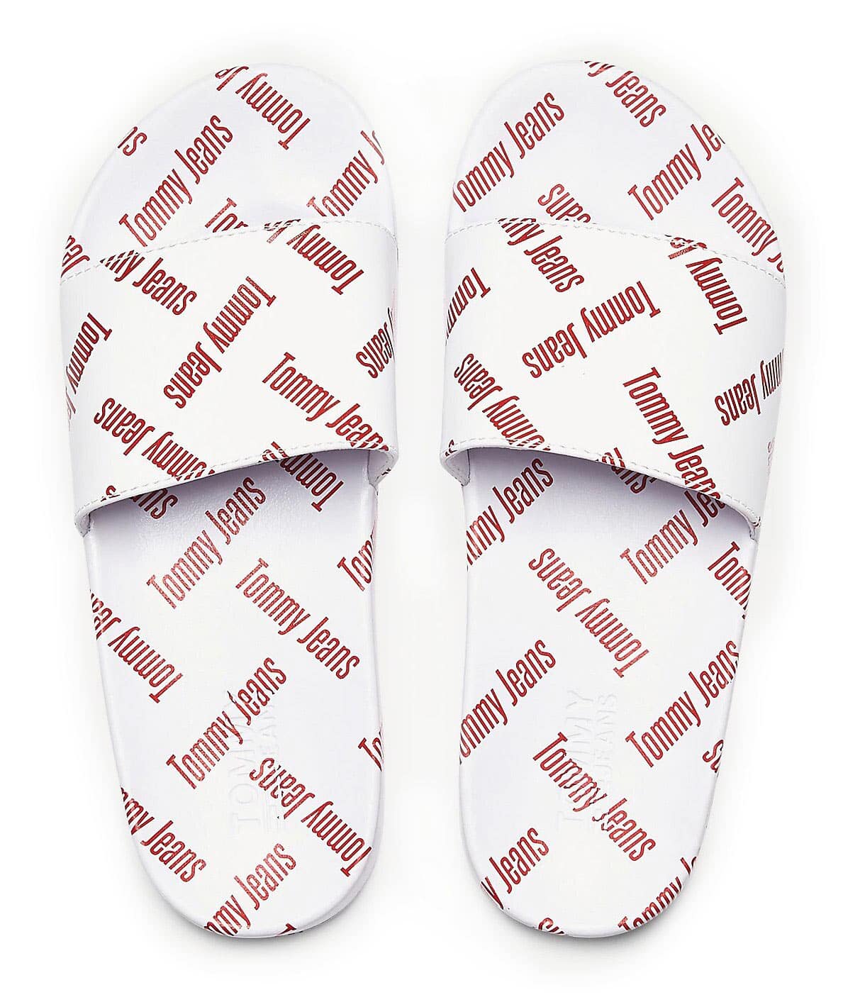 Tommy Hilfiger bílé pantofle Allover Print Pool Slide