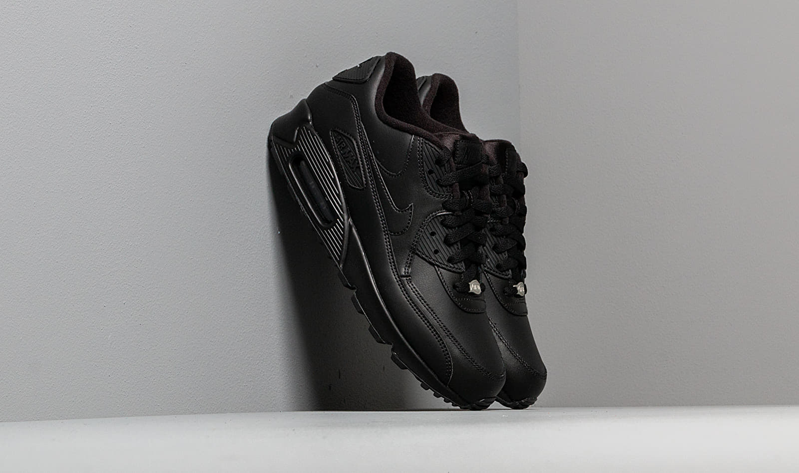 Nike Air Max 90 Leather Black/ Black