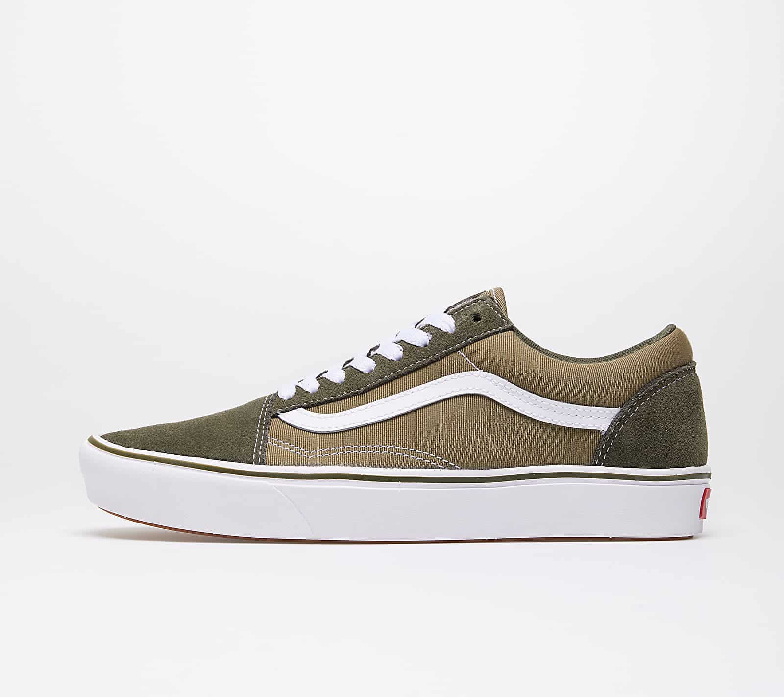 Vans ComfyCush Old Skool (Suede/ Textile) Grape Lead/ Lizard