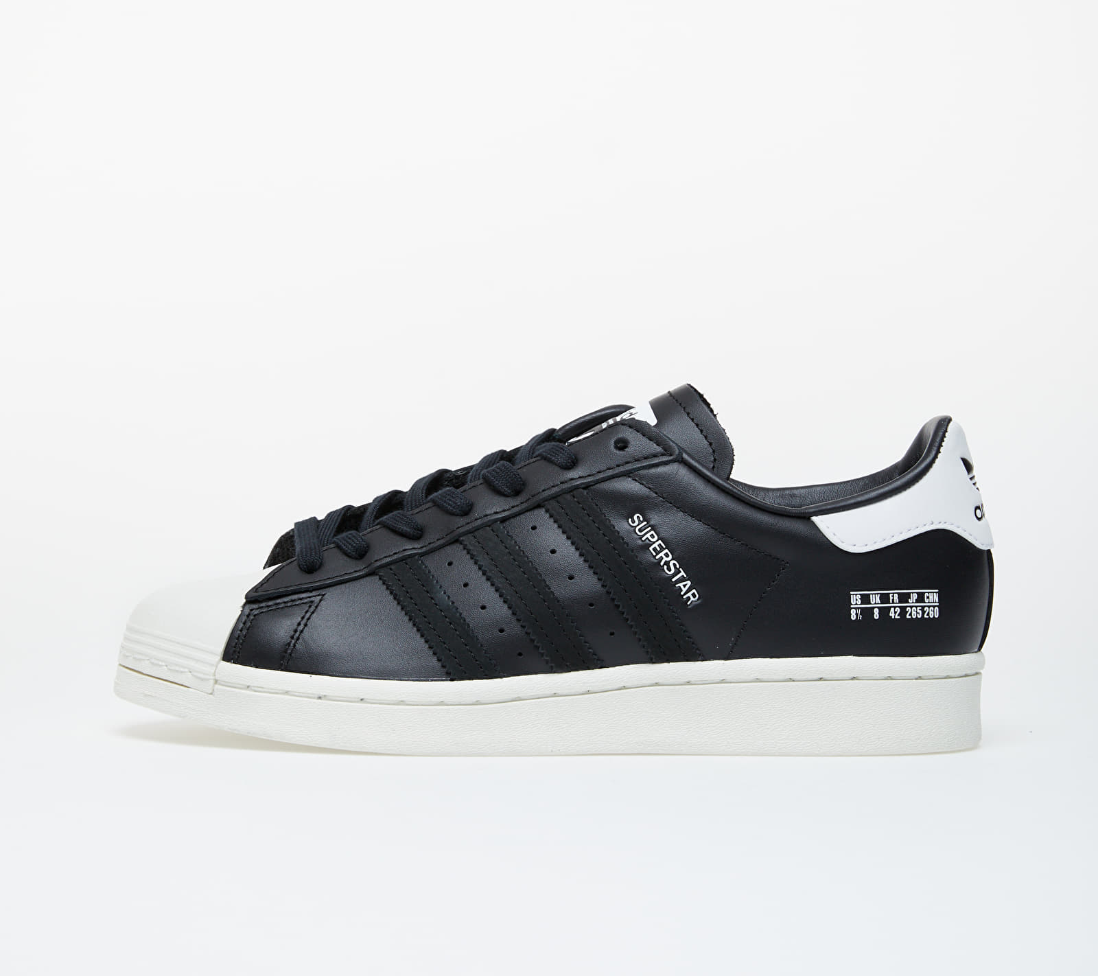 adidas Superstar Core Black/ Core Black/ Off White