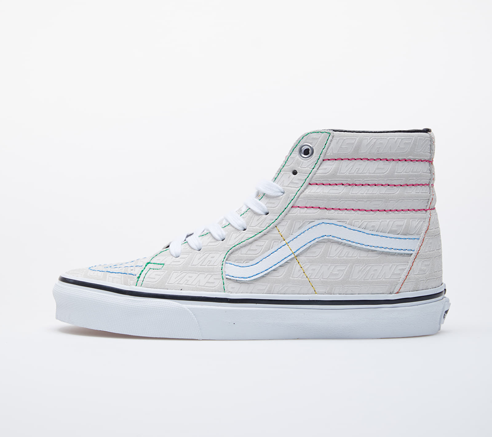 Vans Sk8-Hi (Vans Emboss) White