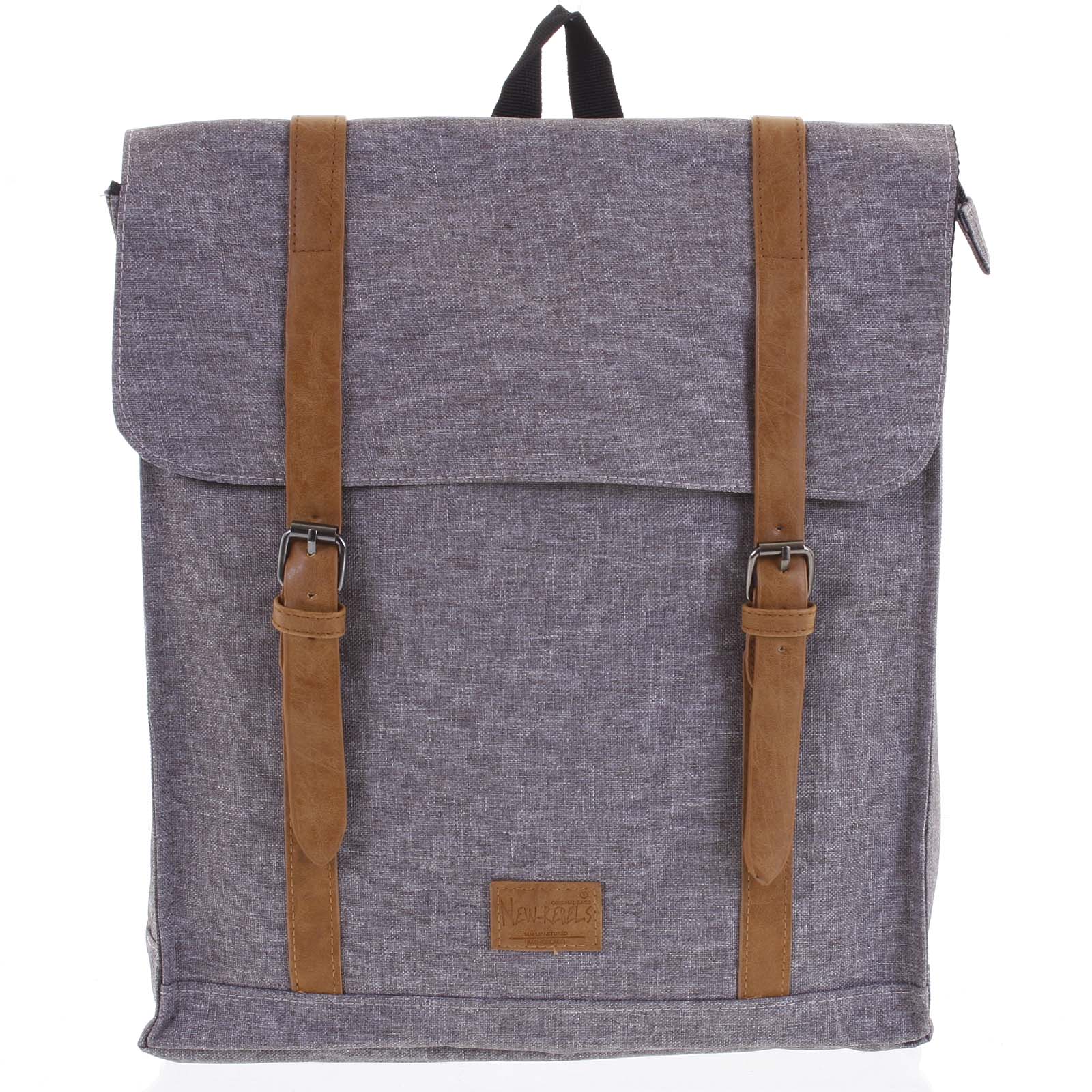 Městský batoh šedý - New Rebels Gunner šedá