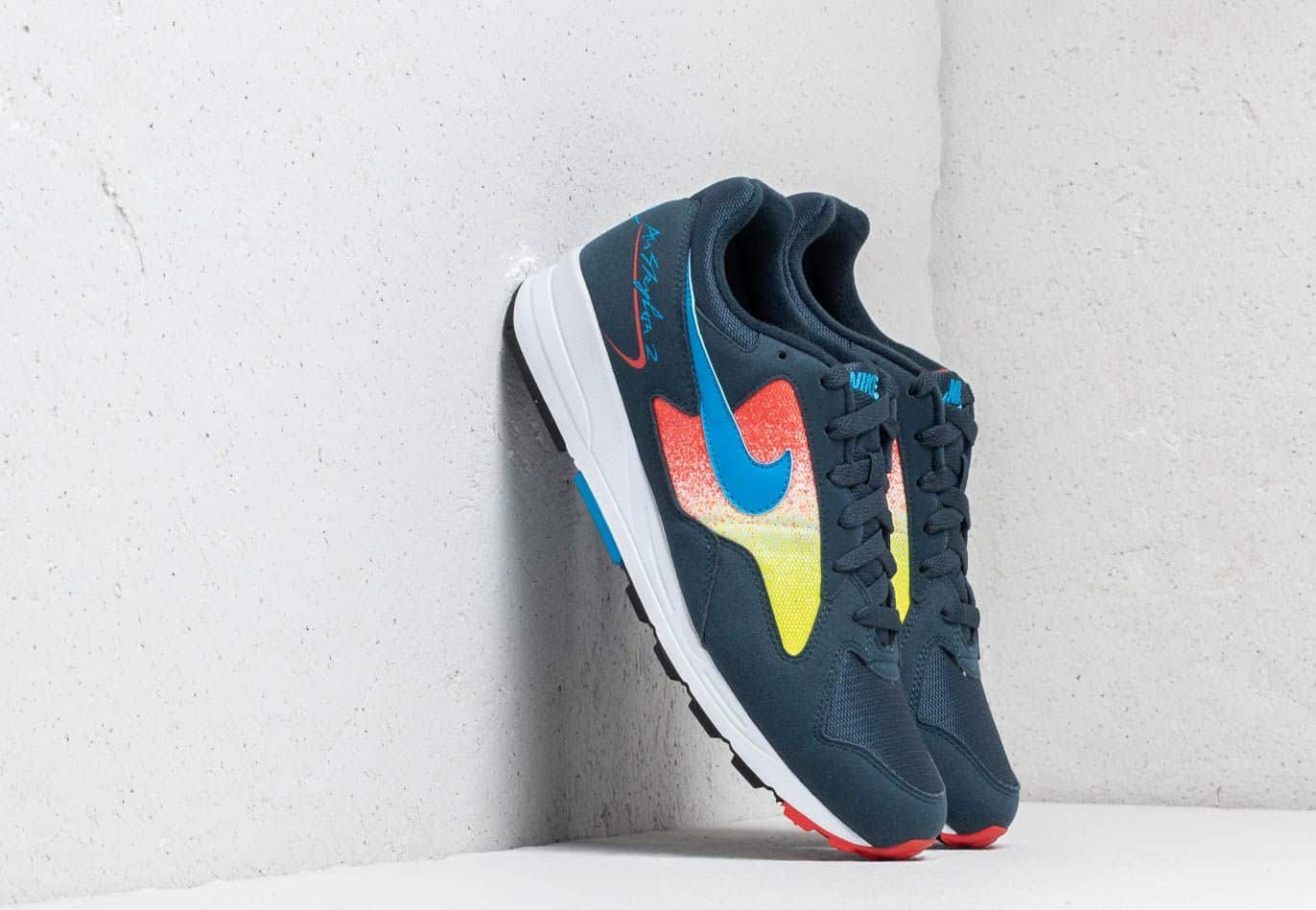 Nike Air Skylon Ii Armory Navy/ Photo Blue-Habanero Red AO1551-400