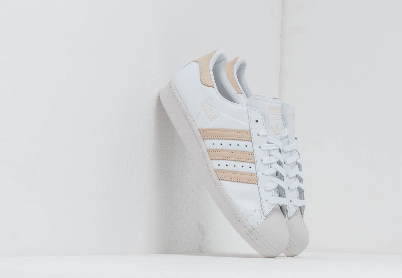 adidas Superstar 80S Ftw White/ Ecrtin/ Crystal White CG7085