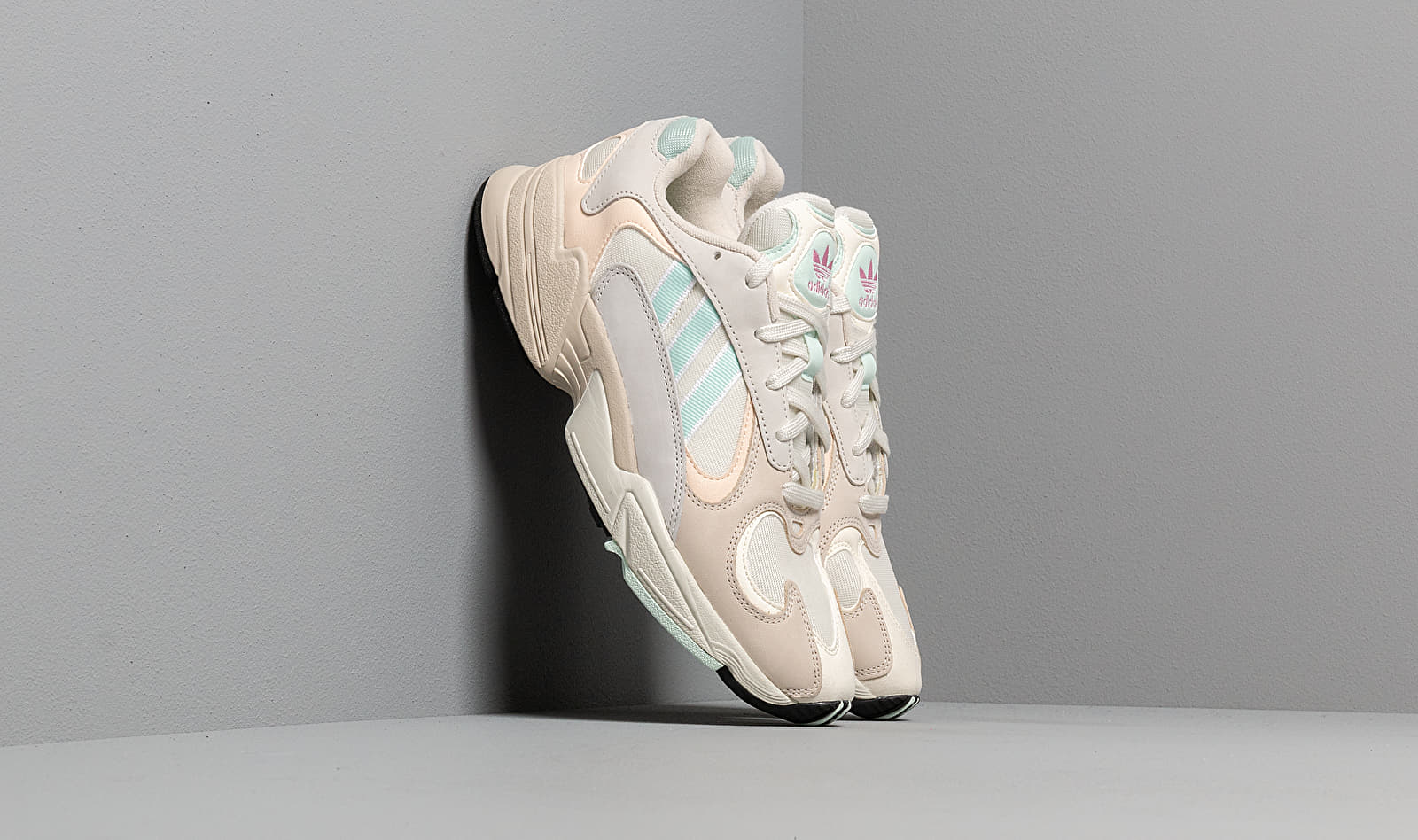 adidas Yung-1 Off White/ Ice Mint/ Ecru Tint CG7118