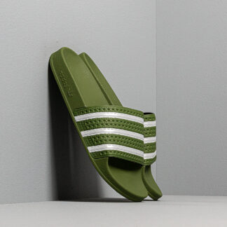 adidas Adilette Tech Olive/ Ftw White/ Tech Olive EE6183