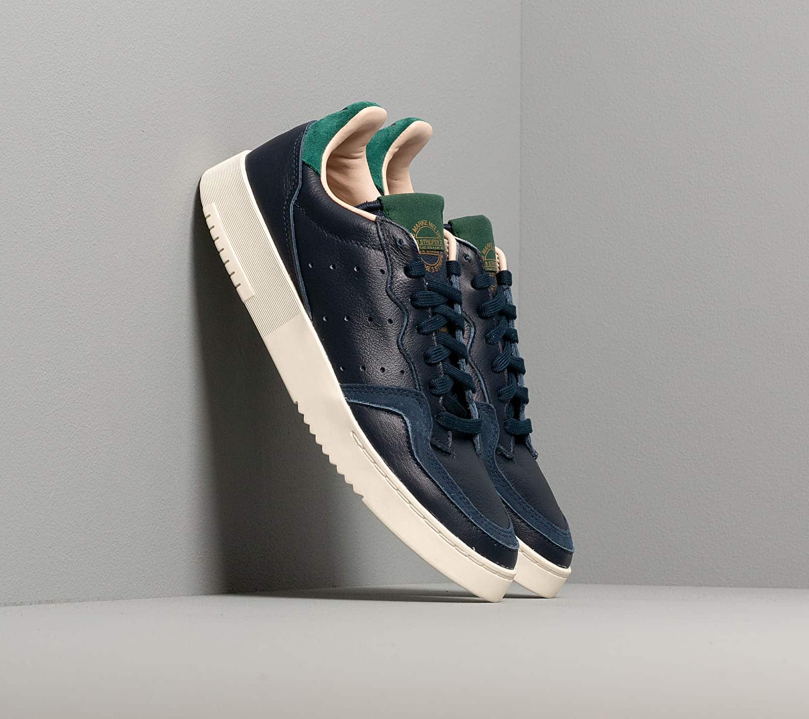adidas Supercourt Collegiate Navy/ Collegiate Navy/ Core Green EE6036