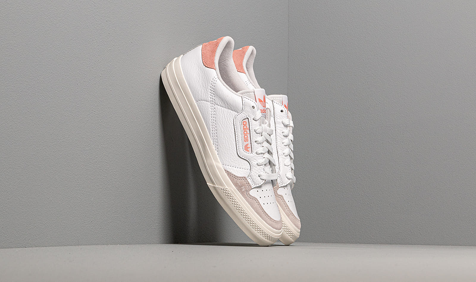 adidas Continental Vulc Ftw White/ Ftw White/ Glow Pink EF3535