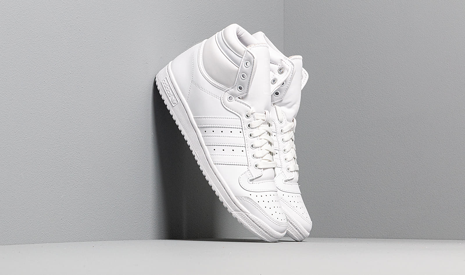 adidas Top Ten Hi Ftw White/ Ftw White/ Ftw White S84596