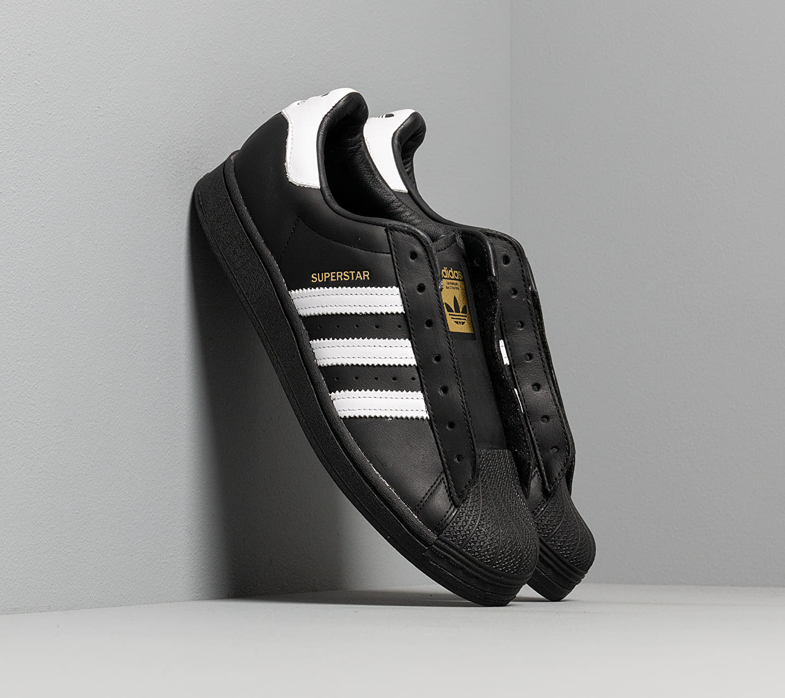 adidas Superstar Laceless Core Black/ Ftw White/ Core Black FV3018