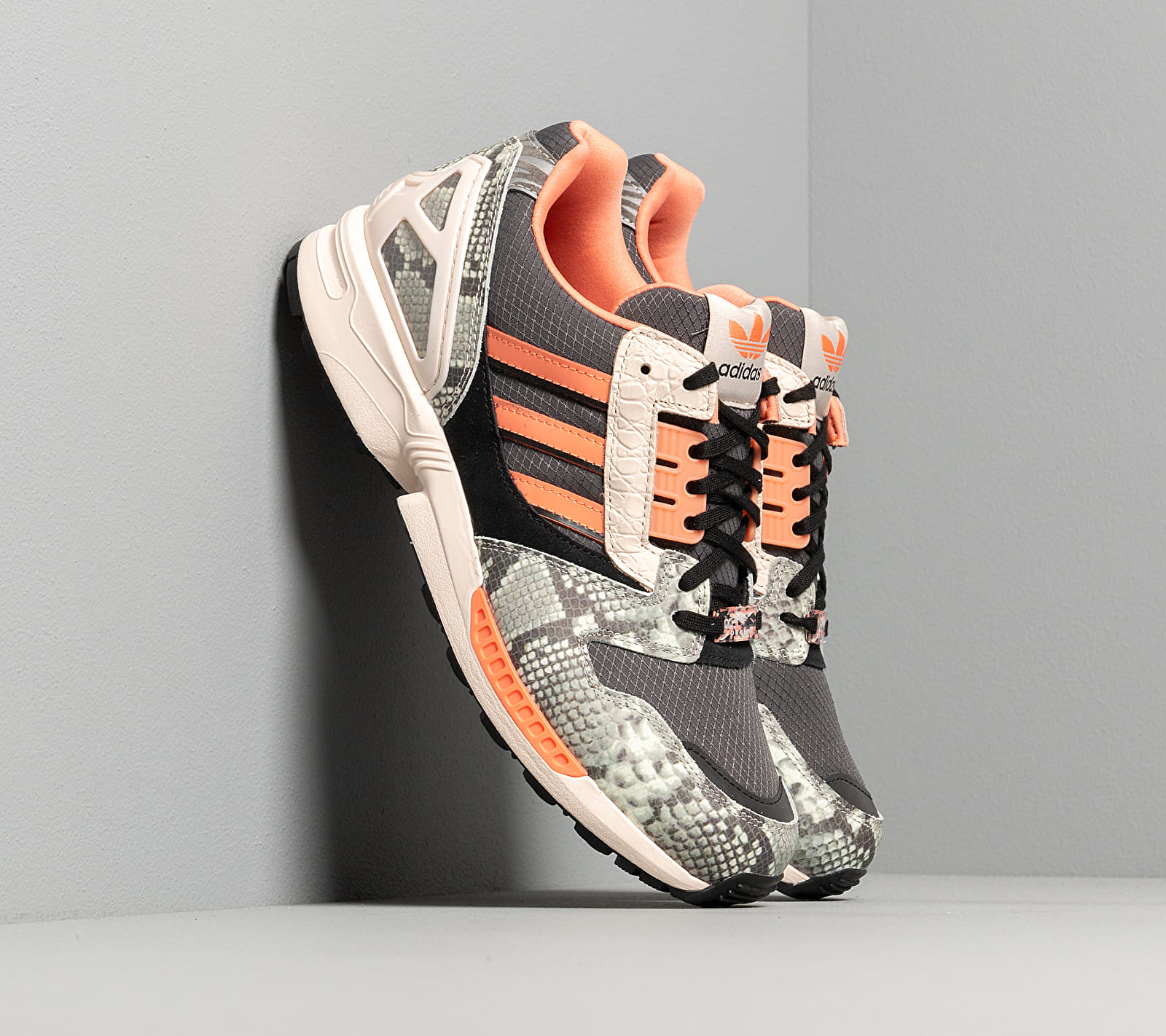 adidas ZX 8000 Grey Six/ Semi Coral/ Core Black FW9783