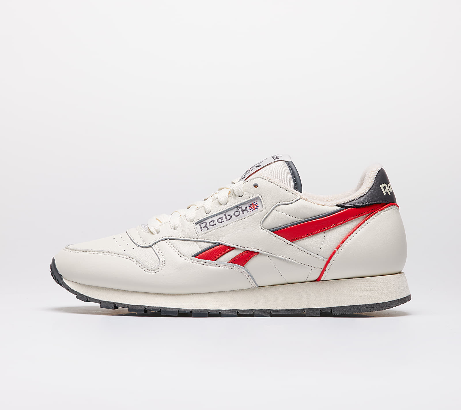Reebok Classic Leather MU Chalk/ Radiant Red/ True Grey 7 EG6415