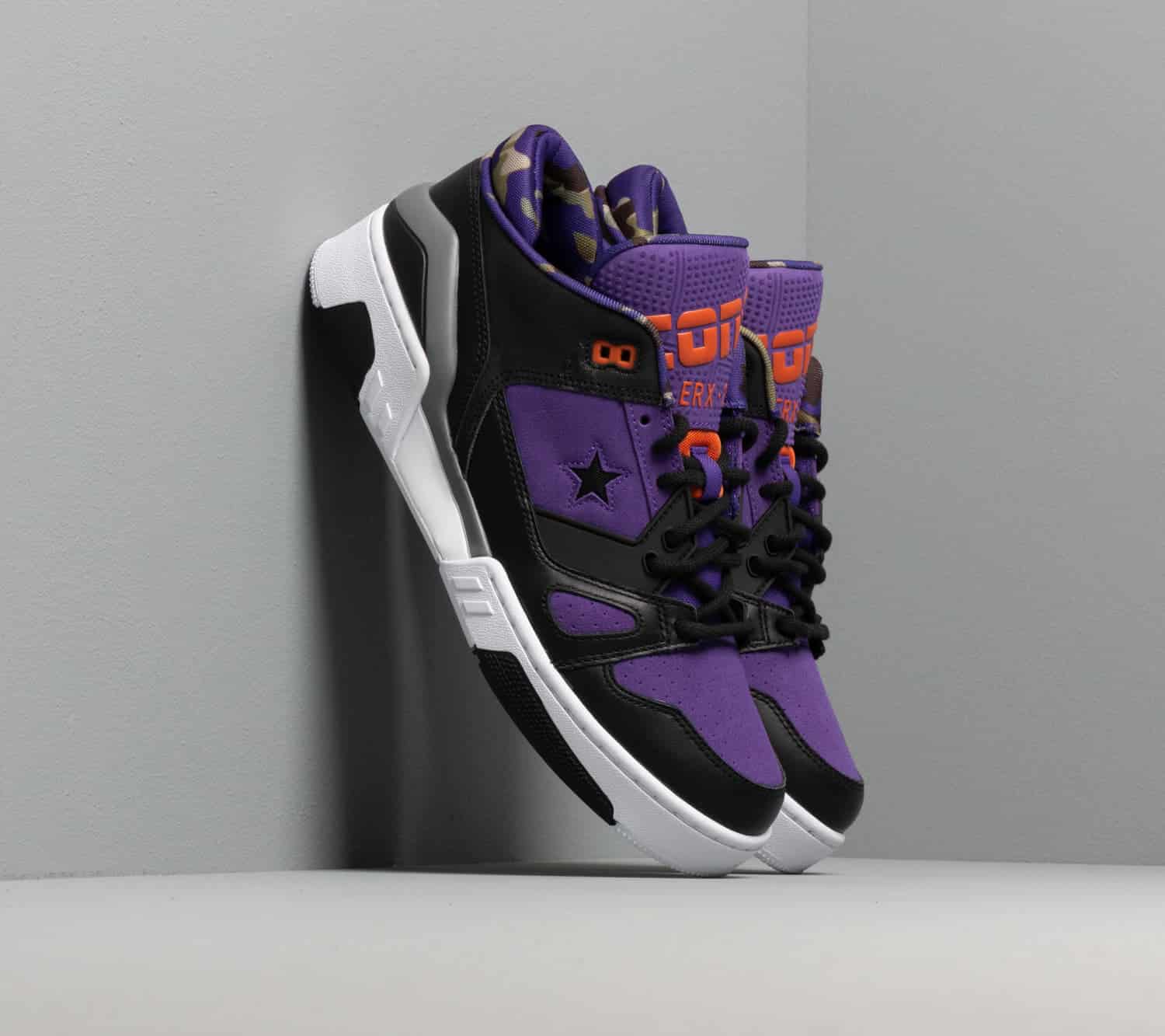 Converse Erx 260 Camo And Leather Court Purple/ Black/ White 165908C