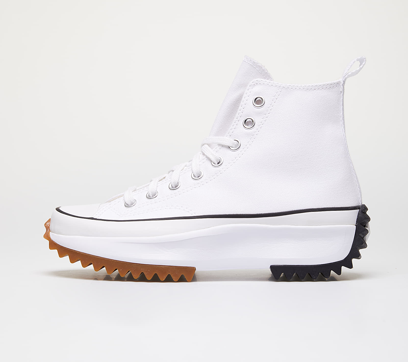 Converse Run Star Hike Hi White/ Black/ Gum 166799C