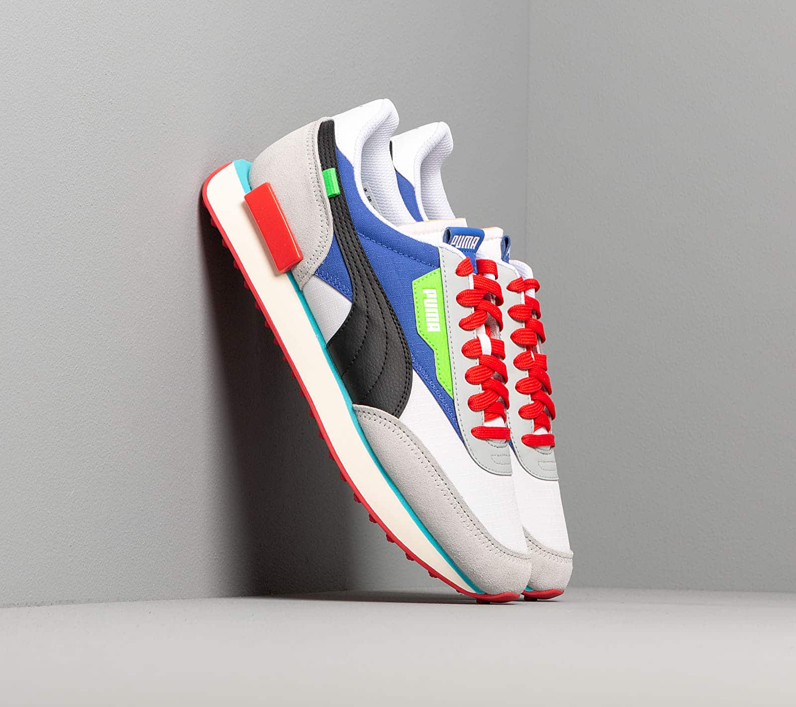 Puma Future Rider Ride On Puma White/ High Rise/ Dazz Blue 37283801