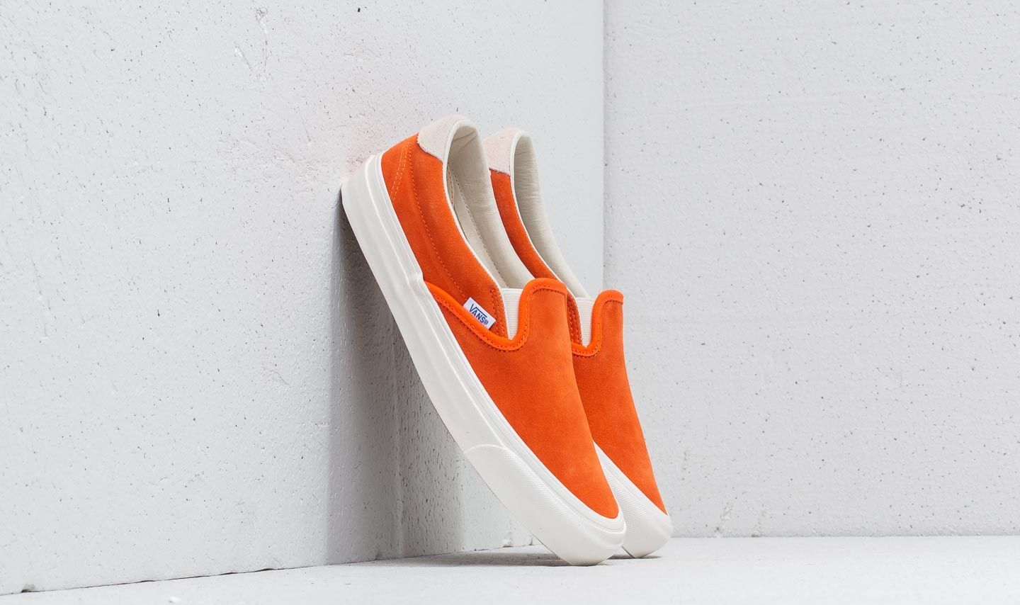 Vans OG Slip-On 59 LX (Suede) Red Orange/ Marshm 8FZQM9