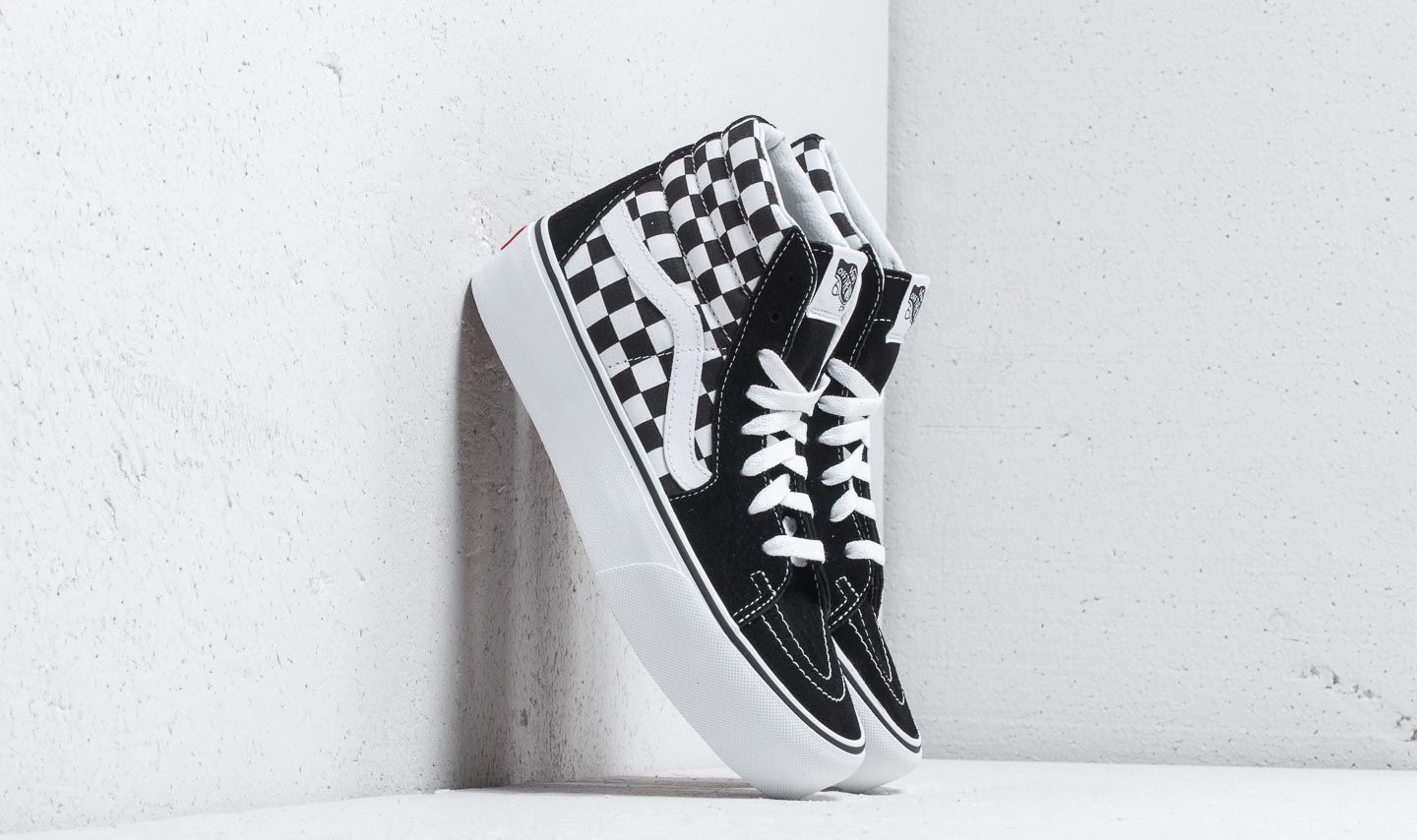 Vans Sk8-Hi Platform 2 Checkerboard/ True White VN0A3TKNQXH1
