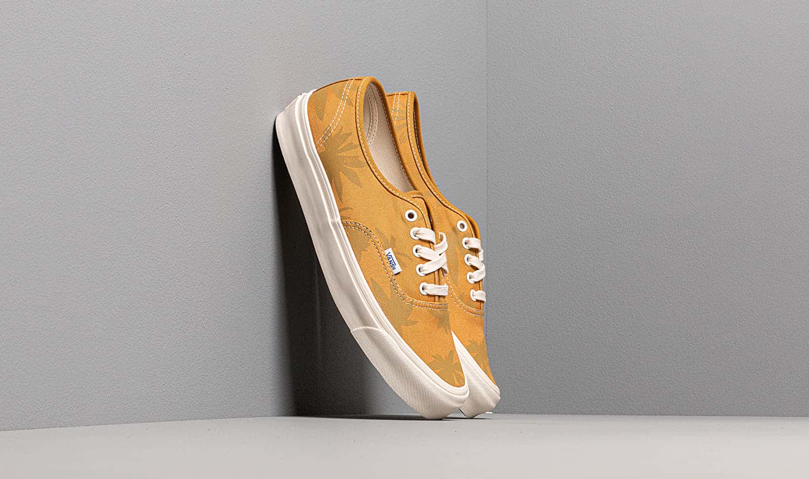 Vans OG Authentic LX (Canvas/ Island Leaf) Narcissus/ Gold VN0A4BV9VYQ1