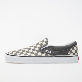 Vans Classic Slip-On (Checkerboard) Pewter/ True White VN0A4BV3TB51