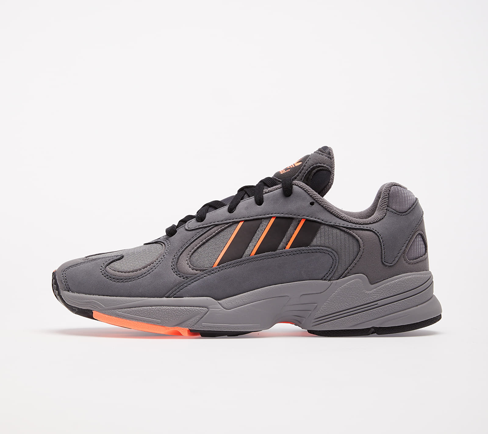 adidas Yung-1 Grey Six/ Core Black/ Signature Coral EF5348