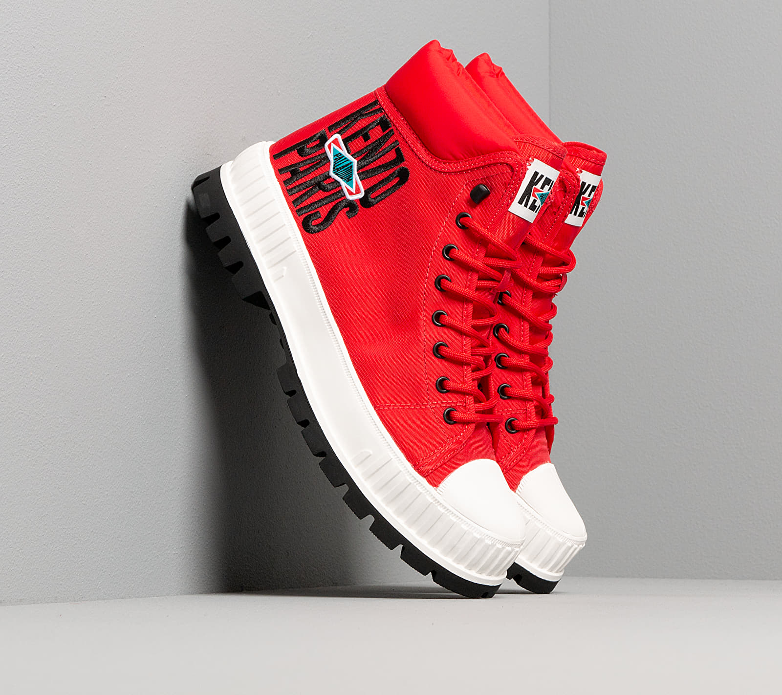 KENZO x Palladium High top Sneaker Medium Red F962SN002F84.21