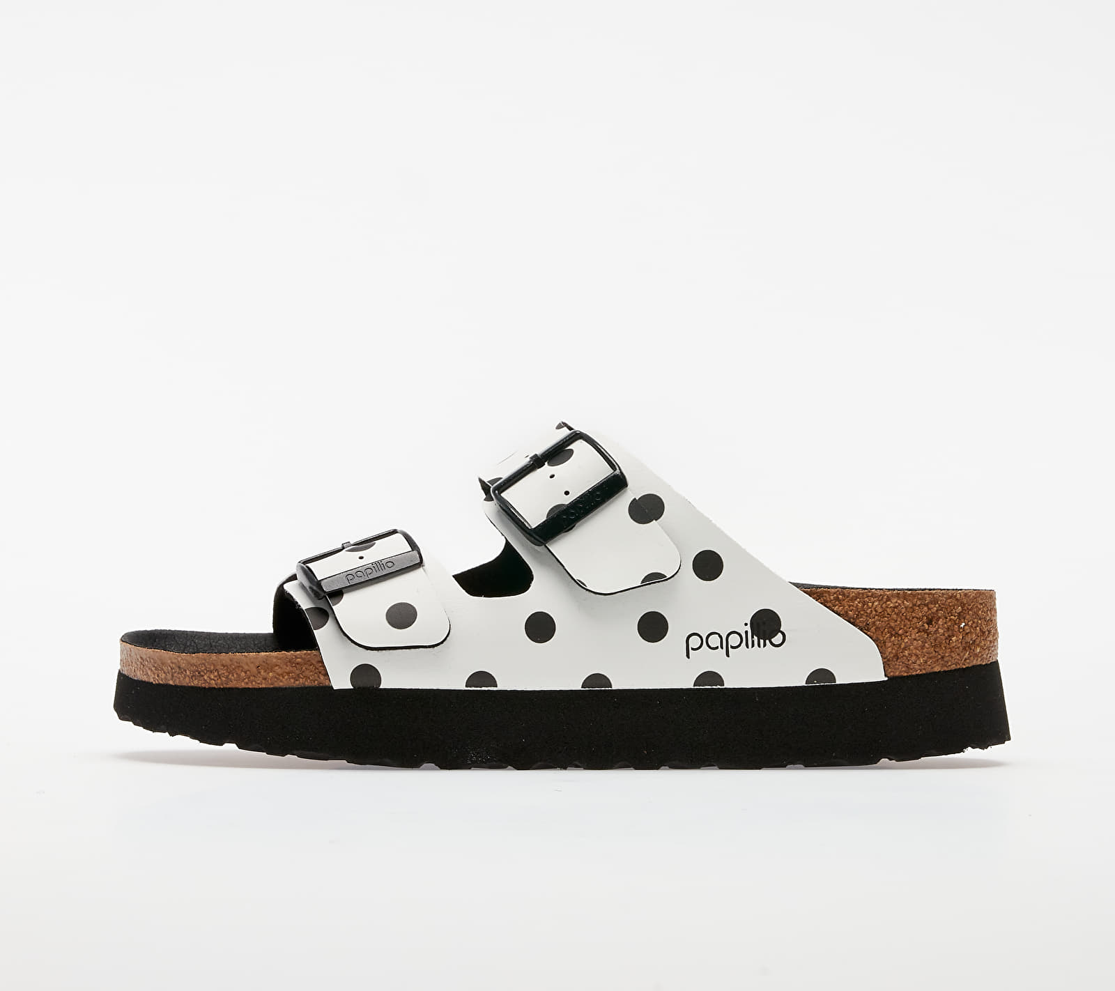 Birkenstock Arizona Pap White/ Black Dots 1015878