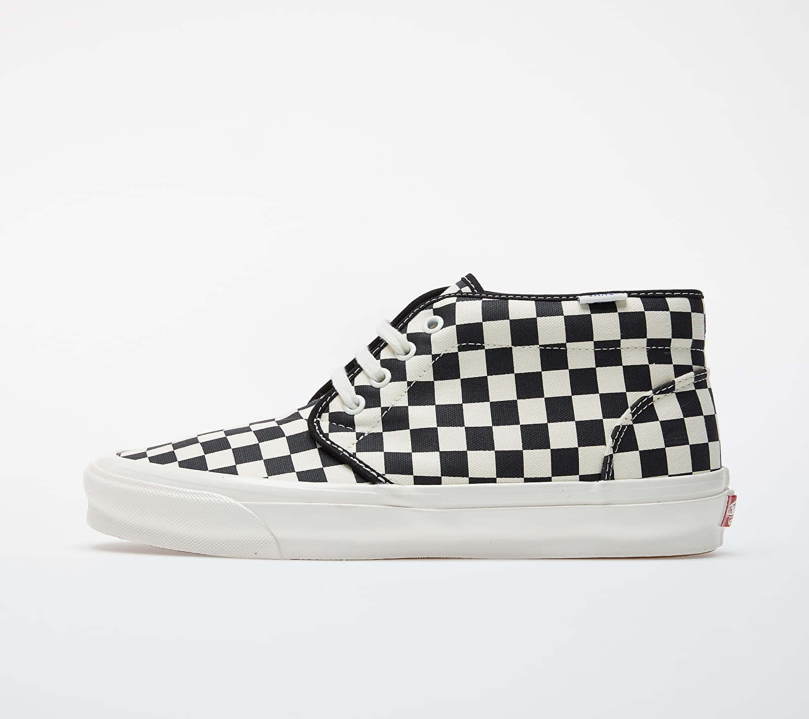 Vans OG Chukka LX (Canvas/ Checkerboard) Black/ White VN0A4U3GXC81