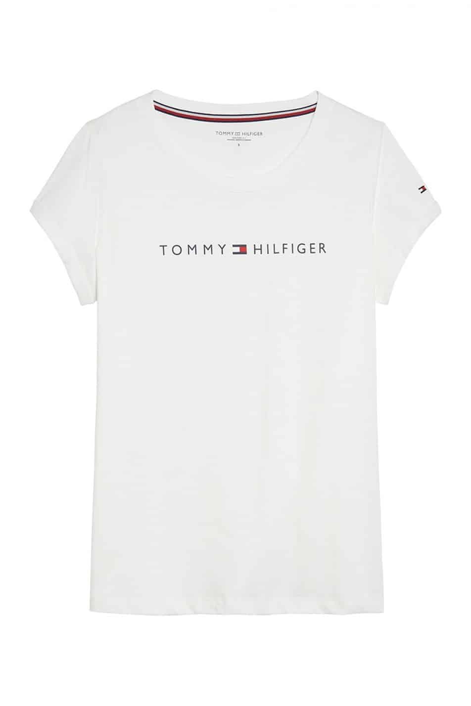 Tommy Hilfiger bílé tričko RN Tee SS Logo