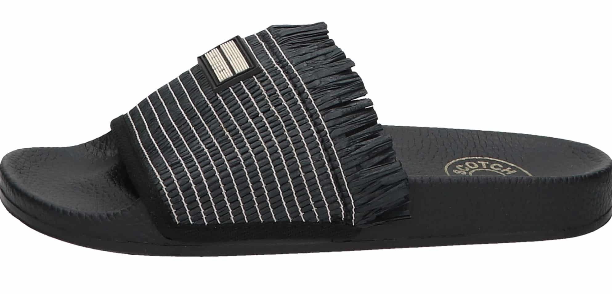 Scotch & Soda černé pantofle Alie Black