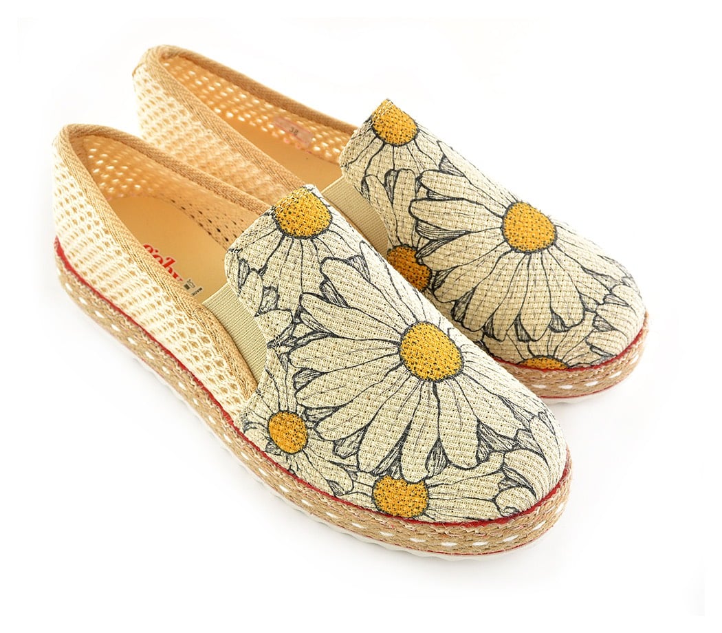 Goby slip on Daisy s kopretinami