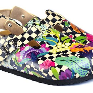 Calceo barevné sandály Classic Sandals Chessboard