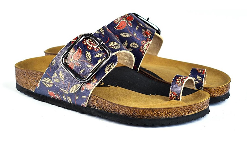 Calceo modré pantofle Thong Sandals Navy