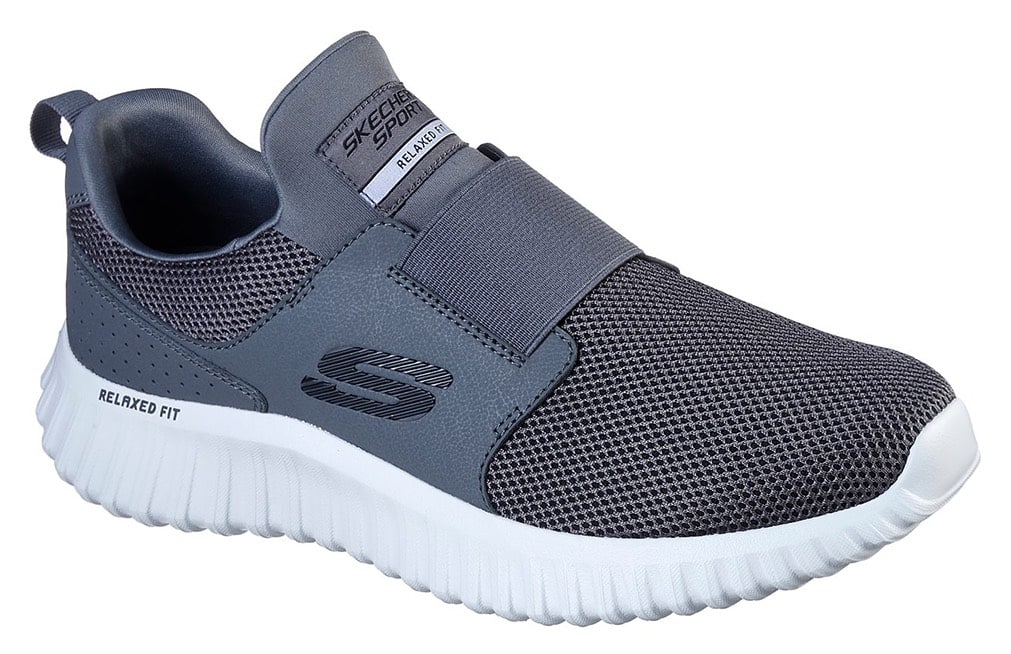 Skechers šedé pánské tenisky Depth Charge Charcoal