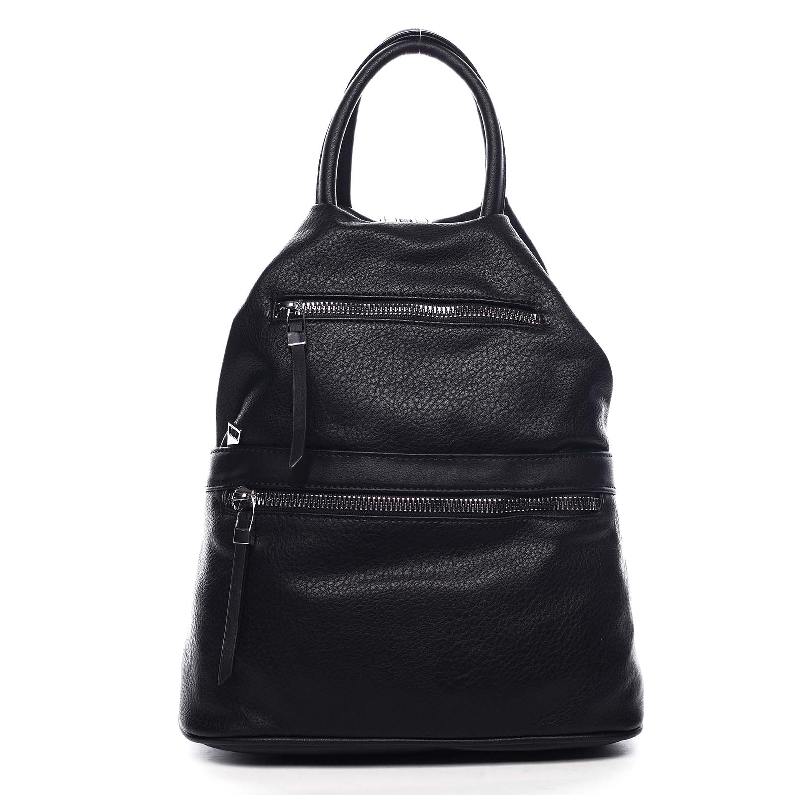 Originální dámský batoh kabelka černý - Romina Gempela černá