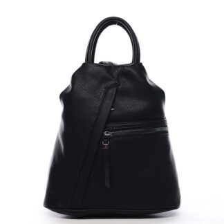 Originální dámský batoh kabelka černý - Romina Imvelaphi černá