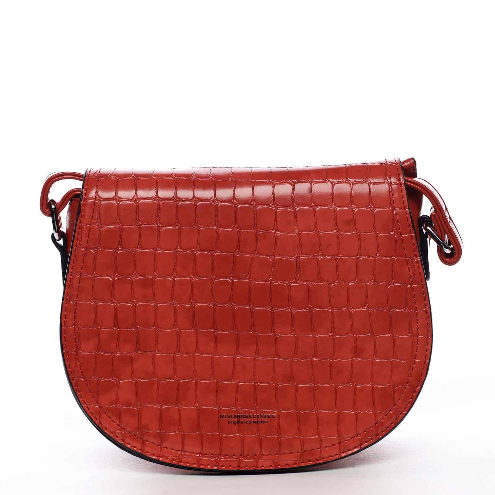 Dámská crossbody kabelka červená - Silvia Rosa Cheer červená