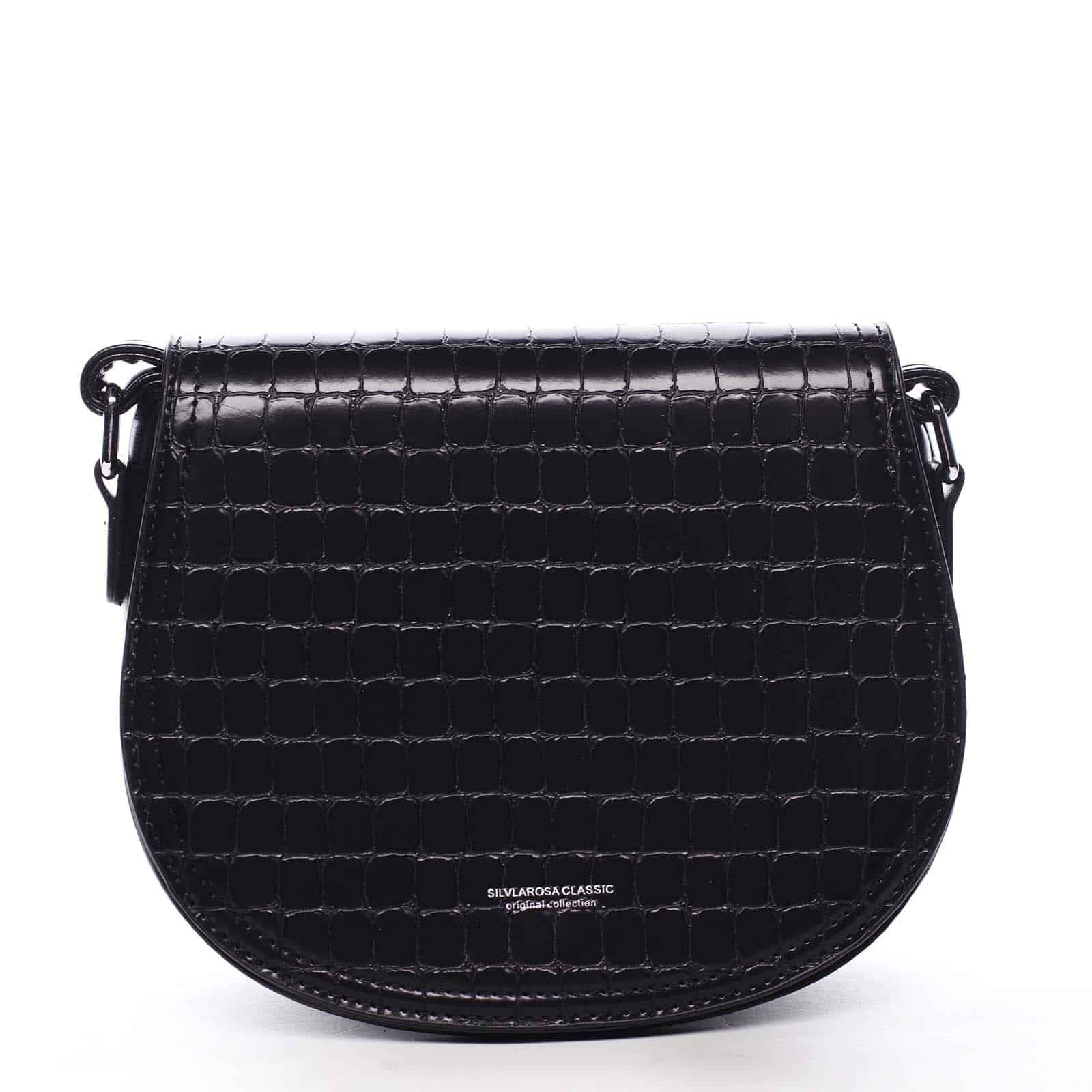 Dámská crossbody kabelka černá - Silvia Rosa Cheer černá