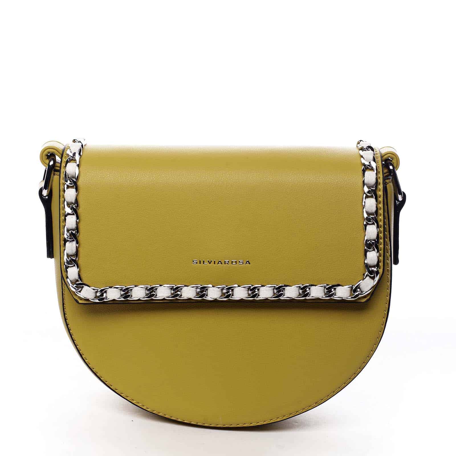 Dámská crossbody kabelka žlutá - Silvia Rosa Timba žlutá