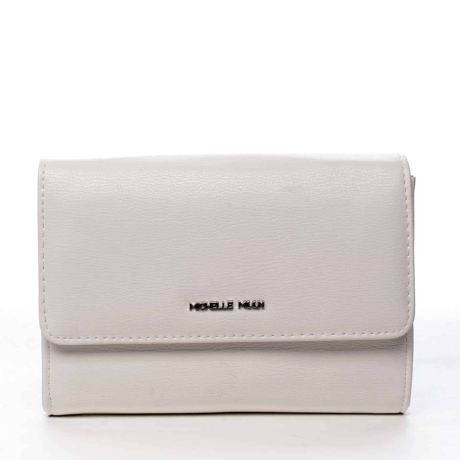 Dámské psaníčko bílé - Michelle Moon F660 bílá