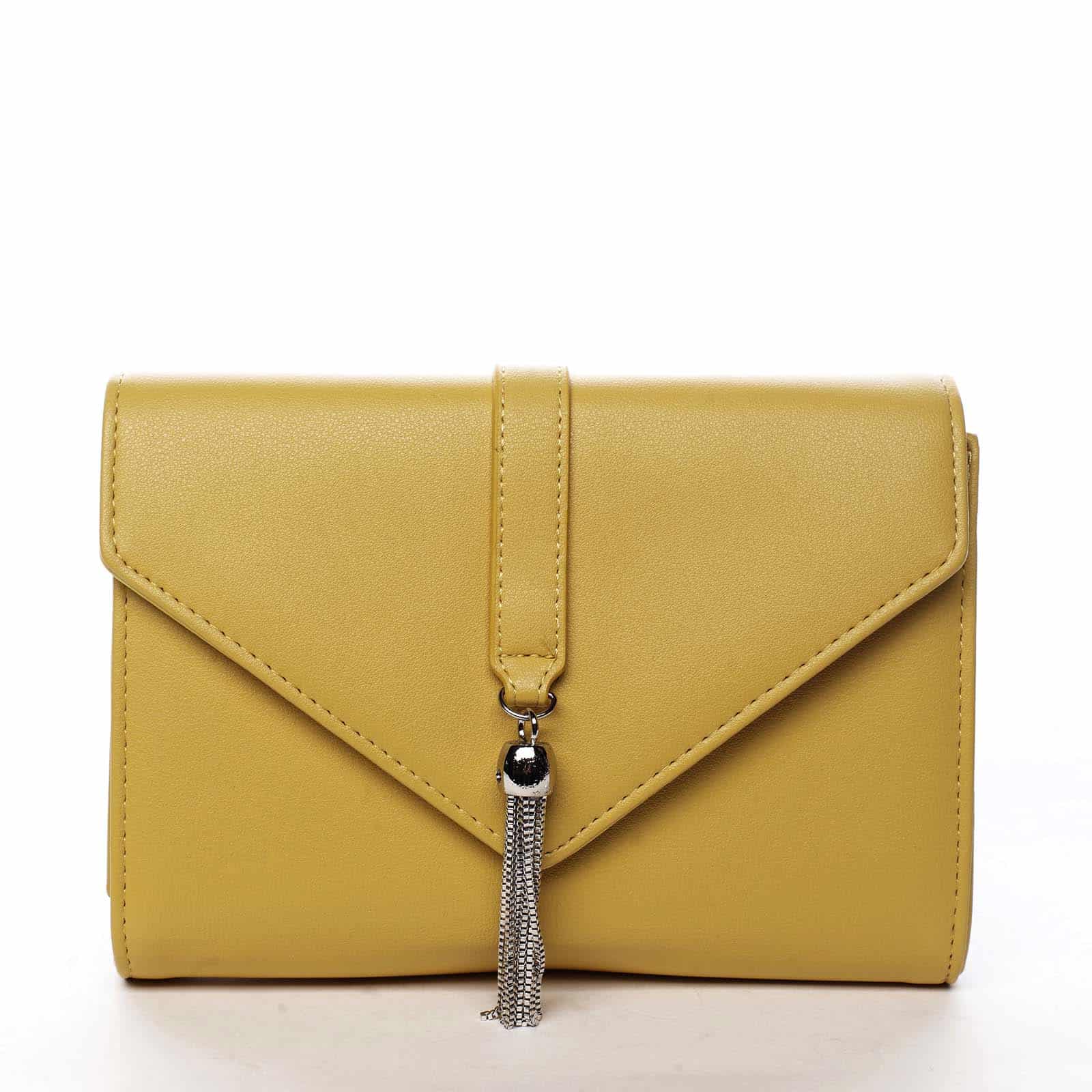 Dámské psaníčko žluté - Michelle Moon F850 žlutá