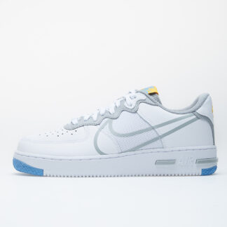 Nike Air Force 1 React White/ Lt Smoke Grey-University Gold CT1020-100