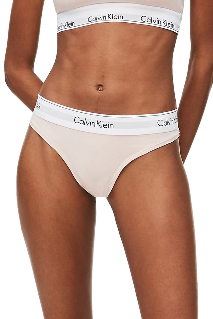Calvin Klein pudrové kalhotky Bikini