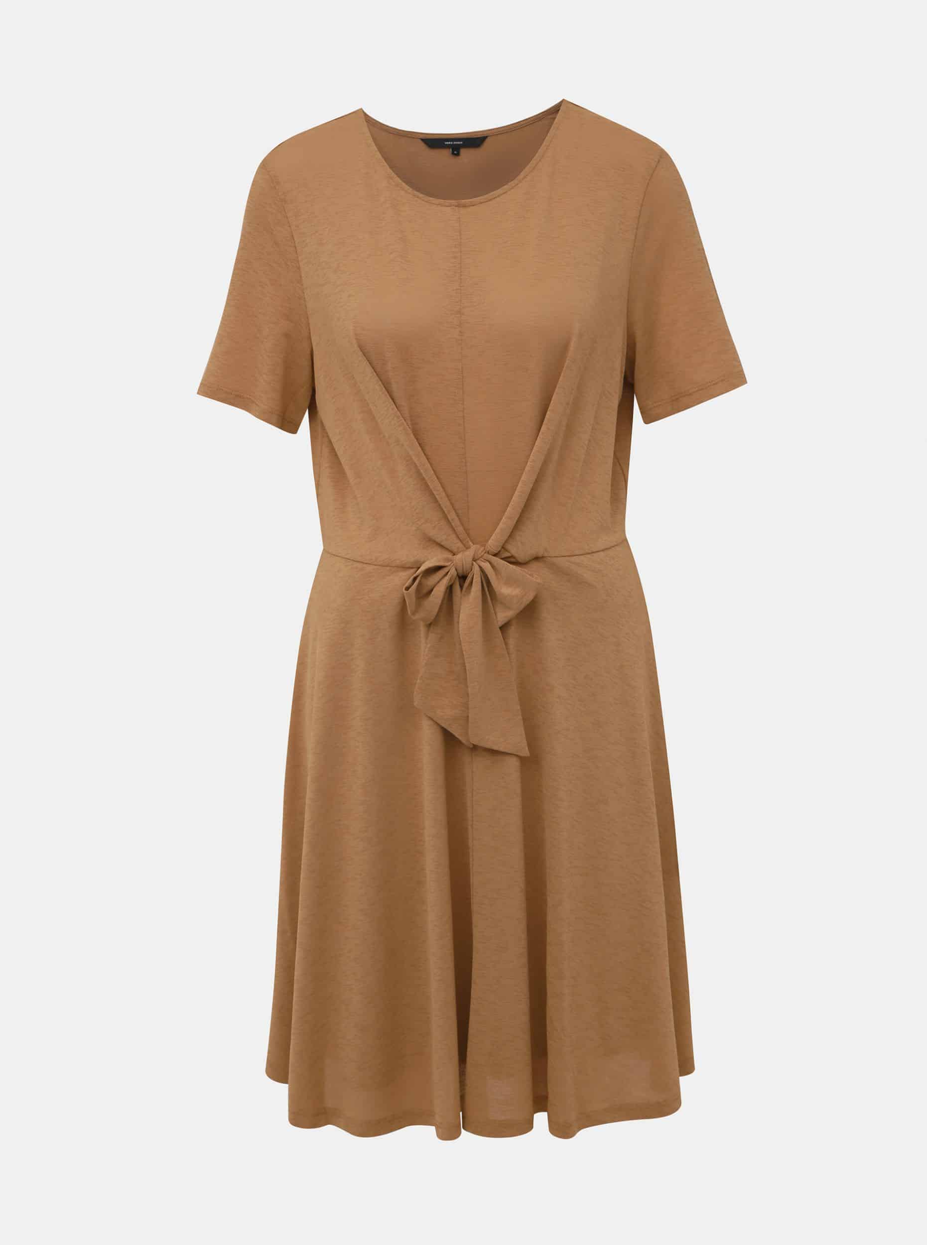 Vero Moda hnědé šaty Cira