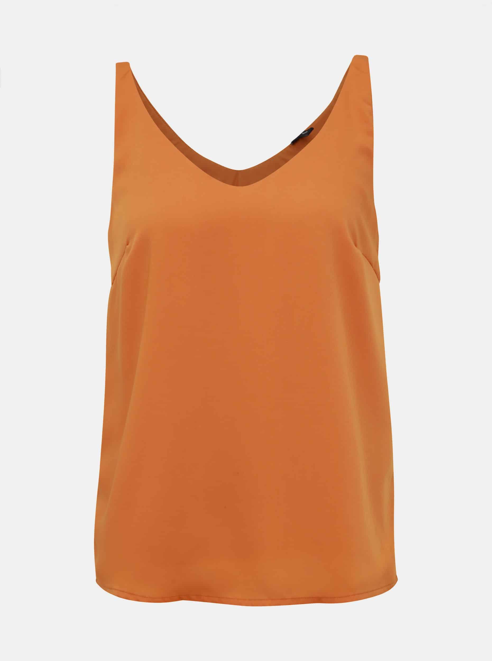 Vero Moda oranžové tílko Miami