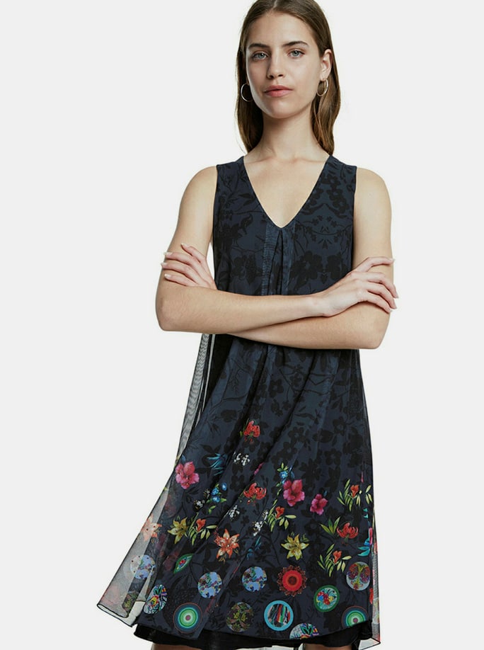 Desigual černé šaty Carnagy